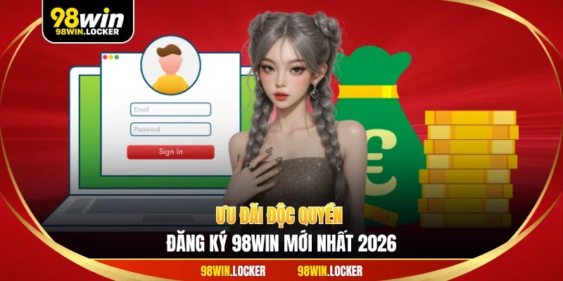 Ưu đãi độc quyền đăng ký 98WIN mới nhất 2026