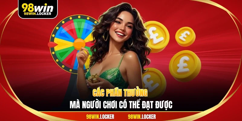 Các phần thưởng mà người chơi có thể đạt được